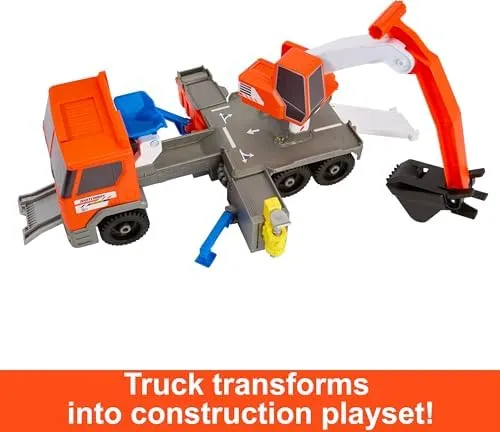 Construction Truck + Toy Truck