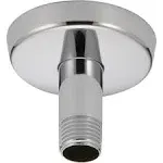 Delta U4996 Ceiling Mount Shower Arm and Flange - Chrome