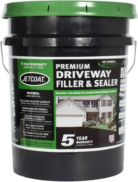 Jetcoat 5-Year Premium Driveway Filler & Sealer 25745