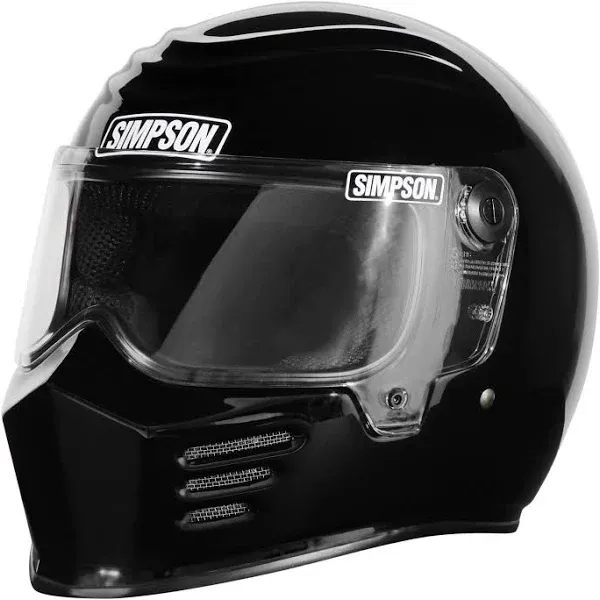 Simpson Helmet 28315XL8; Outlaw Bandit X-Large Full Face Flat Black Snell/DOT