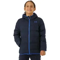 Boys Under Armour Pronto Puffer Jacket-Navy-YLG-New with Tags