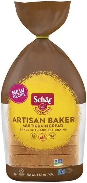 Schar Bread Artisan Baker Gluten Free Multigrain