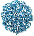 Bulk Blue Raspberry Flavor Tootsie Roll Frooties Chewy American Taffies Candy Individually Wrapped in Resealable Assortit Bag 5 lb 735+pcs