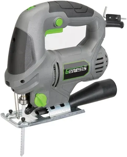 Genesis™ 5-Amp Variable-Speed Orbital Jigsaw with Blades