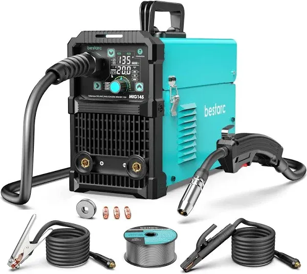 110V Flux Core MIG Welder/Lift TIG/Stick 3 in 1 MIG Welding Machine