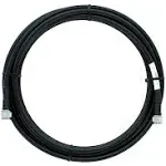 Bolton400 50-ohm N-Male to N-Male Black Coax Cable - Low Loss Coaxial LMR400 Spec (20ft N-Male to N-Male)