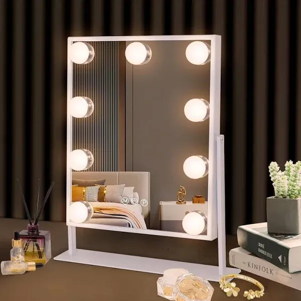 Hansong Hollywood Lighted Vanity Makeup Mirror