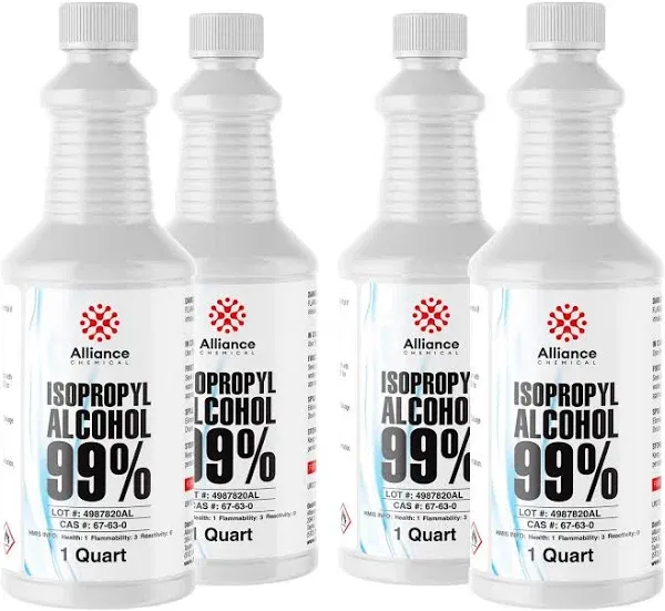 Isopropyl Alcohol 99% High-Purity Concentrated Rubbing Alcohol for Effective Cleaning