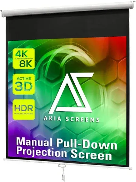 Akia Screens 125 inch Projector Screen