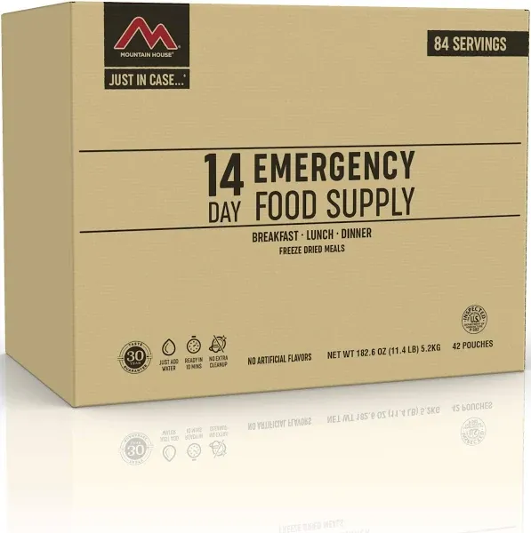 Mountain House 14-Day Emergency Food Supply