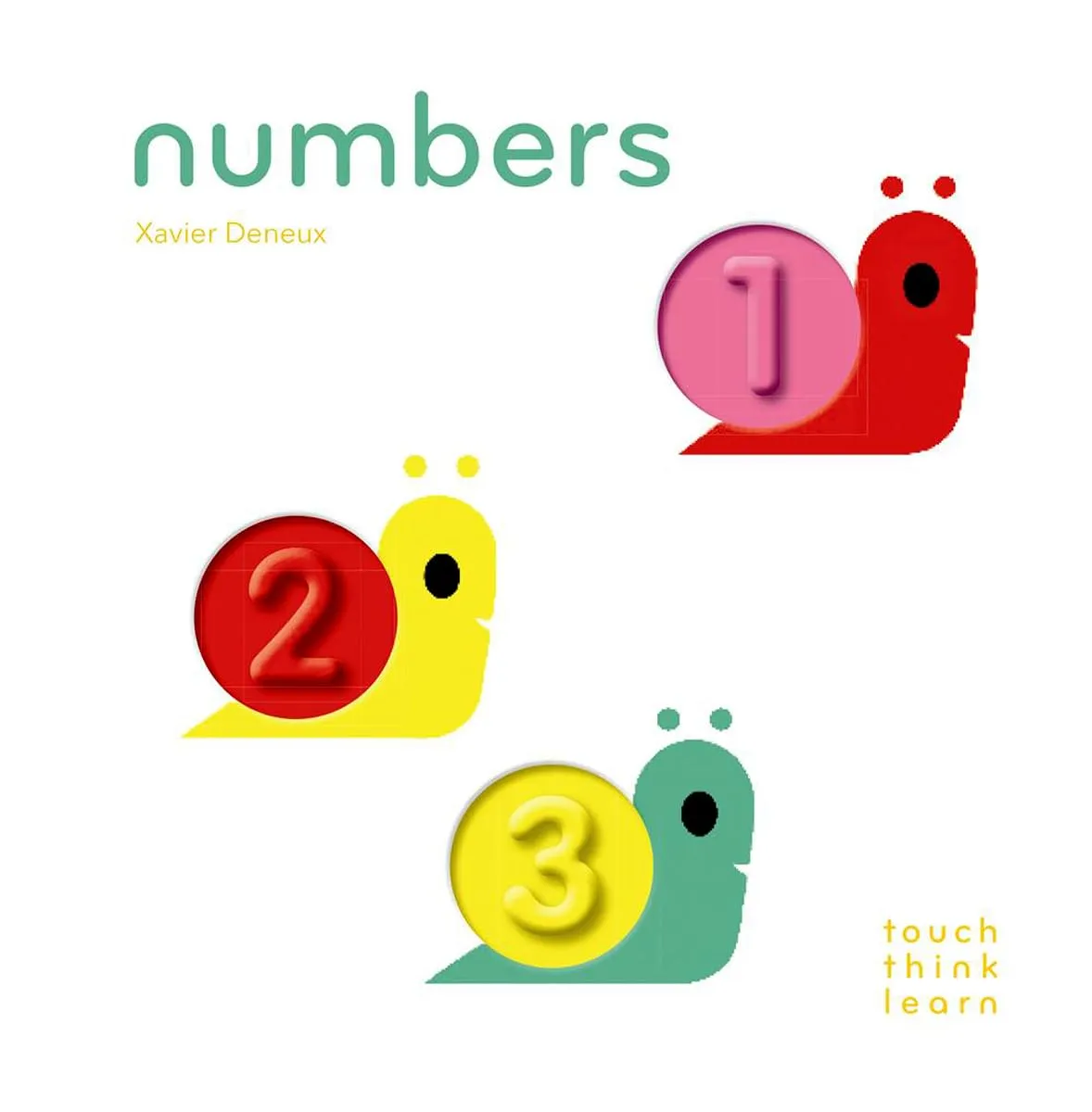 TouchThinkLear<wbr/>n: Numbers: [Board Books for Baby Learners, Touch Feel Books for C