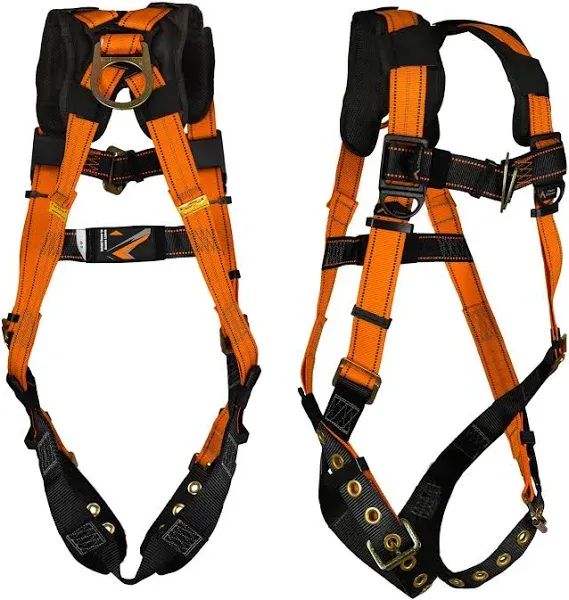 NEW-Warthog® Series Full Body Harness W/ Pre Installed X-Pad D-Ring TB Legs