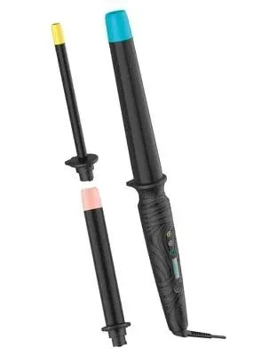 Conair Curl Collective 3-in-1 Ceramic Curling Wand 3 Interchangeabl<wbr/>e Barrels