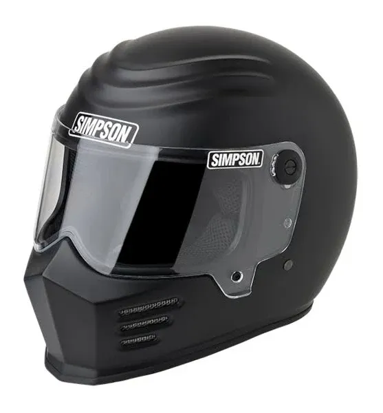 28315L2 Simpson Motorcycle Outlaw Bandit Helmet - Black