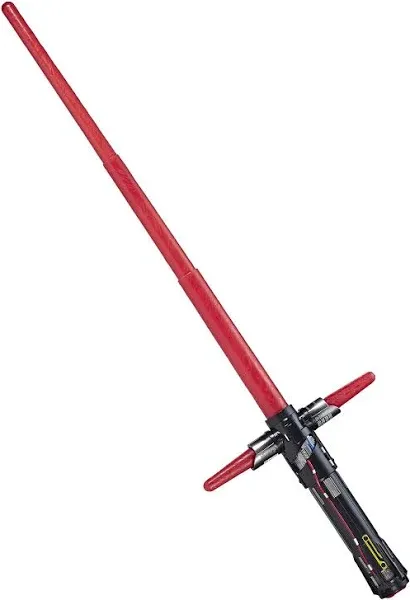 Star Wars Kylo Ren Electronic Red Lightsaber Toy for Ages 6 and Up with Lights, Sounds, and Phrases Plus Access to Training Videos