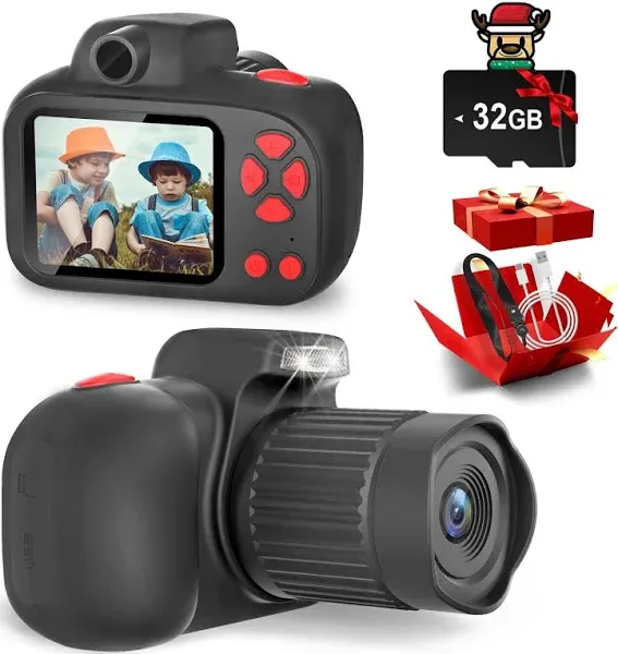 Temodu Kids Camera Best Birthday Festival Toys Gifts for Girls Boys Age 3 4 5 6 7 8 9 10 11 12 Year Old