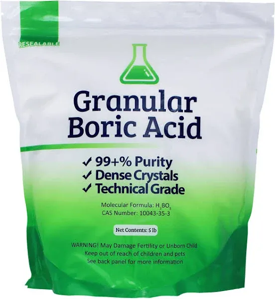 Duda Energy 5 lb Bag of Granular Boric Acid