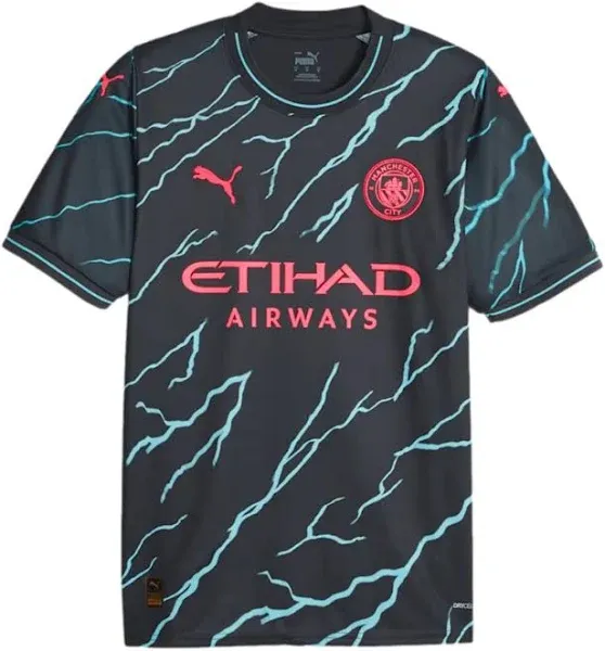 Puma 2023-24 Manchester City Men&#039;s Stadium Third Jersey