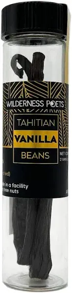 Wilderness Poets Tahitian Vanilla Beans