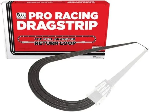 Auto World RS230 HO Scale Drag Strip Return Track Extension Kit