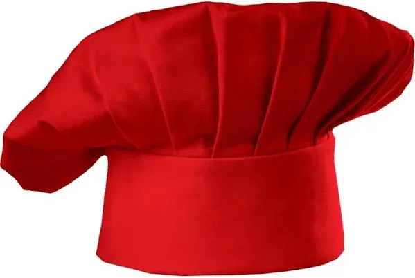 Hyzrz Chef Hat Adult Adjustable Elastic Baker Kitchen Cooking Chef Cap