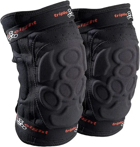 New Triple Eight ExoSkin Knee Pads BLACK / SMALL