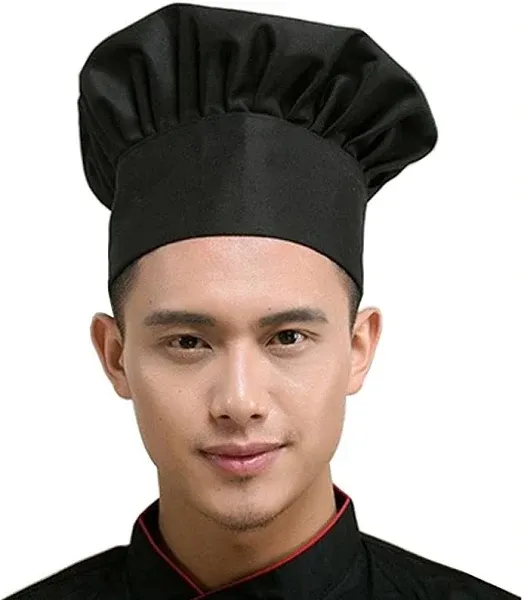 Hyzrz Adjustable Elastic Chef Hat