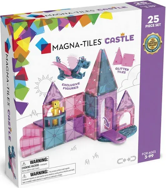 Magna-Tiles Castle Magnetic Construction Set