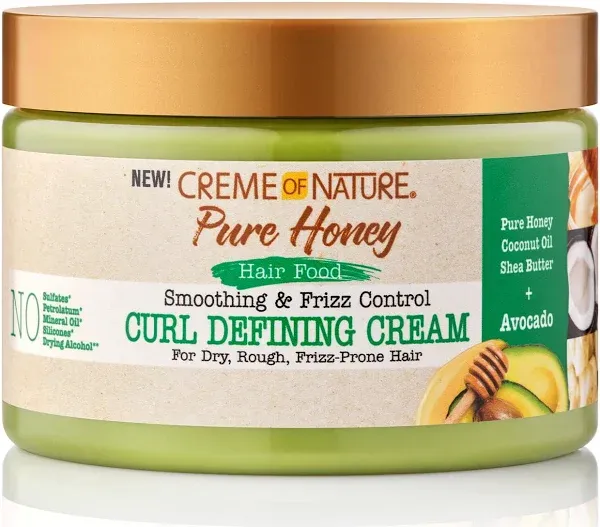 Creme of Nature Pure Honey Hair Food Cream 11.5 oz