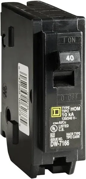 Square D Homeline Circuit Breaker HOM140CP