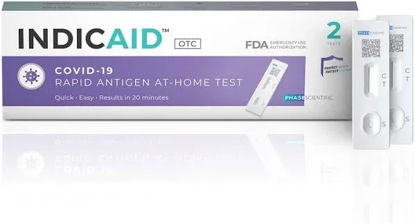 Indicaid Rapid Antigen At-Home Test