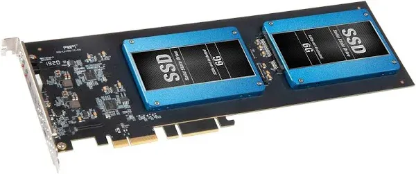 Sonnet Fusion Dual 2.5-inch SSD RAID PCIe Card