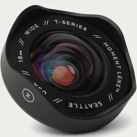 Moment 18mm Wide Mobile Lens | M-Series | 2 Available | Open box :)