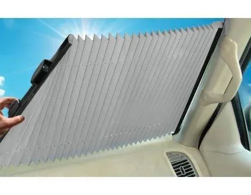 Dash Designs The Shade Retractable Windshield Sunshade, 23" (SV03)