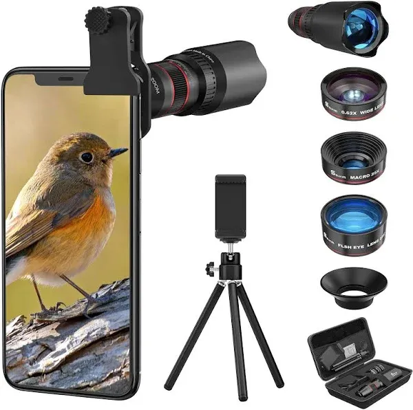 Selvim Phone Camera Lens 4 in 1