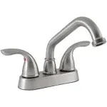 Design House Ashland 2-Handle Utility Faucet in Satin Nickel