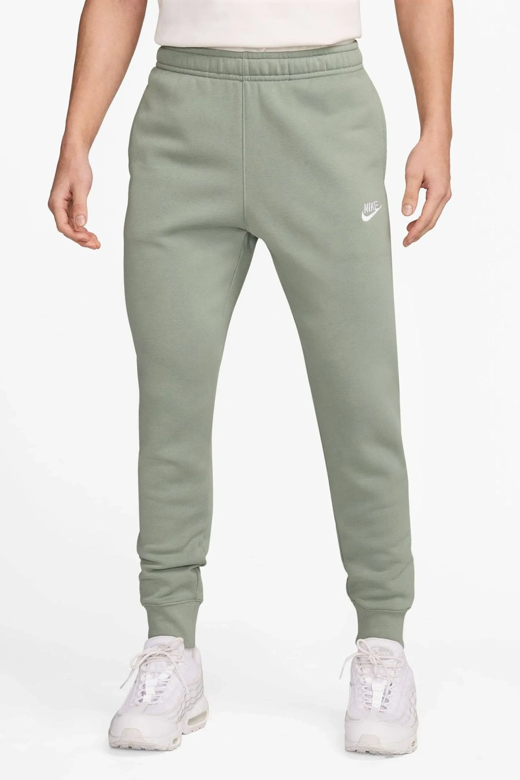 Nike Sportswear Club Fleece Joggers - Green - Cotton/Polyester