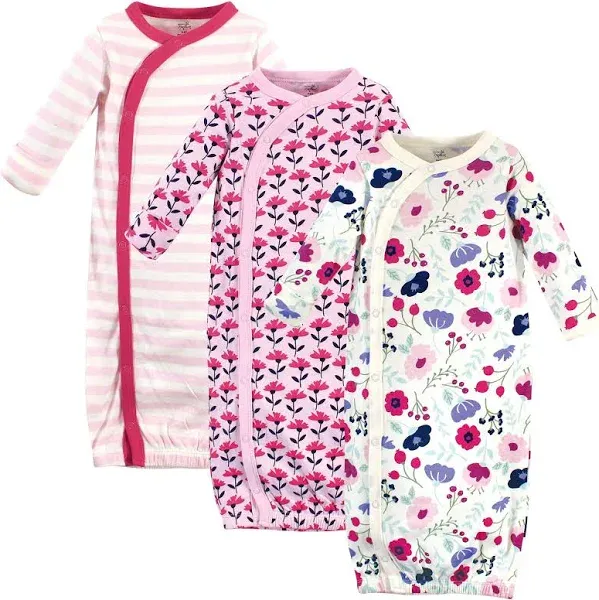 Touched by Nature Baby Girls' Organic Cotton Kimono Gowns