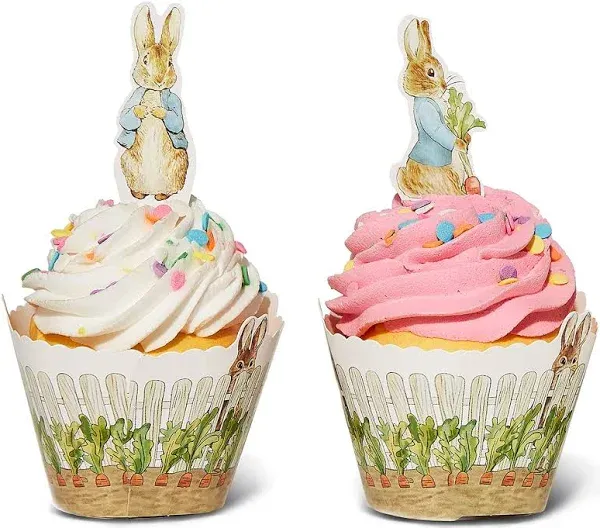 Party Squirrel Peter Rabbit Cupcake Decoration