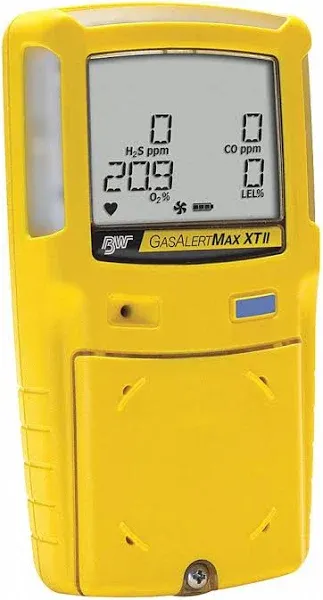 BW Technologies XT-XWHM-Y-NA GasAlertMax XT II 4-Gas Detector with Pump