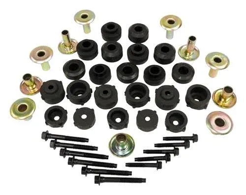 Crown Automotive 55176180MK Body Mount Master Kit Fits 97-06 Wrangler (TJ)