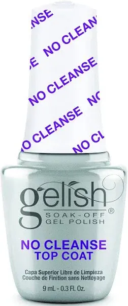 Harmony Gelish UV Soak Off Gel NO CLEANSE Top Coat 0.5 fl oz 15ml 