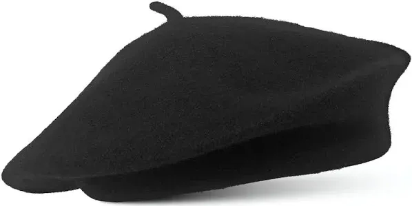 CHAPEAU TRIBE Classic Stretchable Wool French Beret