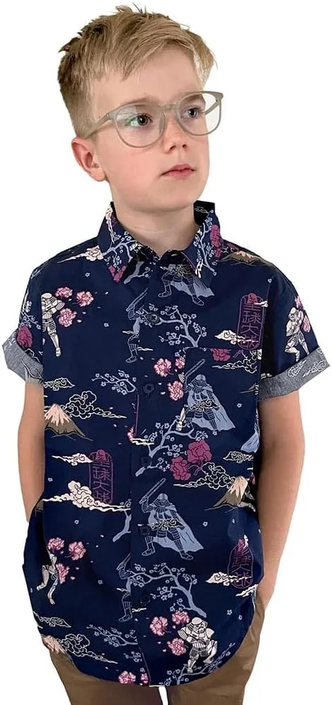 Star Wars Boys Button Down Shirt