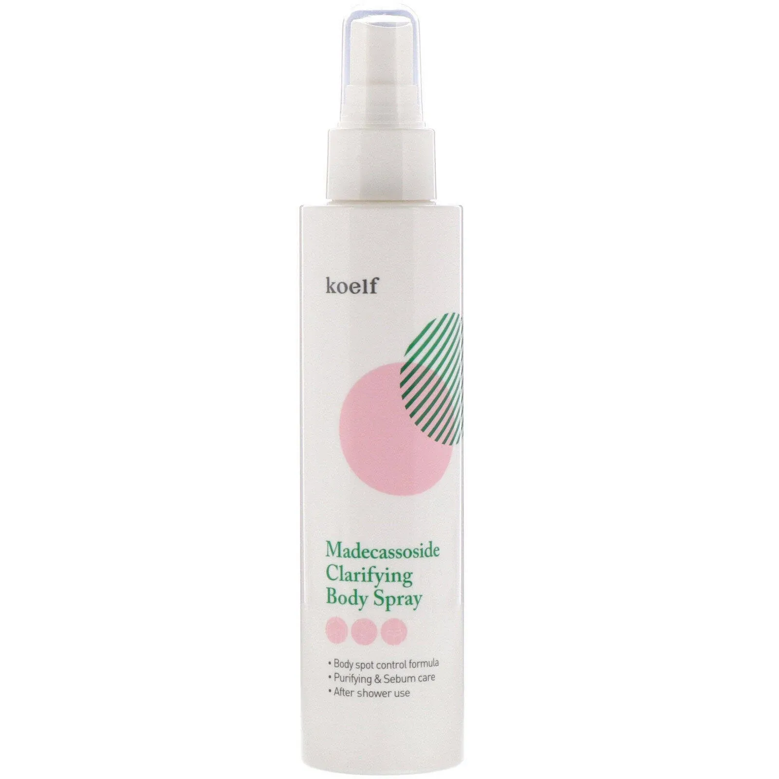 Koelf , Madecassoside Clarifiant corps Spray, 5.07 FL oz (150 ml)