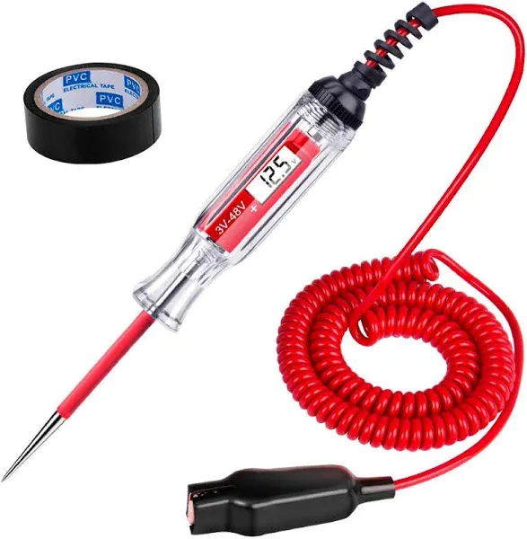 JASTIND Heavy Duty Digital LCD Circuit Tester