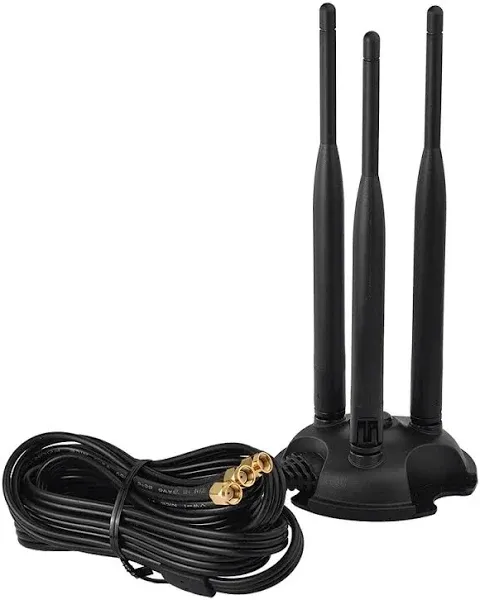 Eightwood 2.4GHz 5GHz Dual Band WiFi Antenna