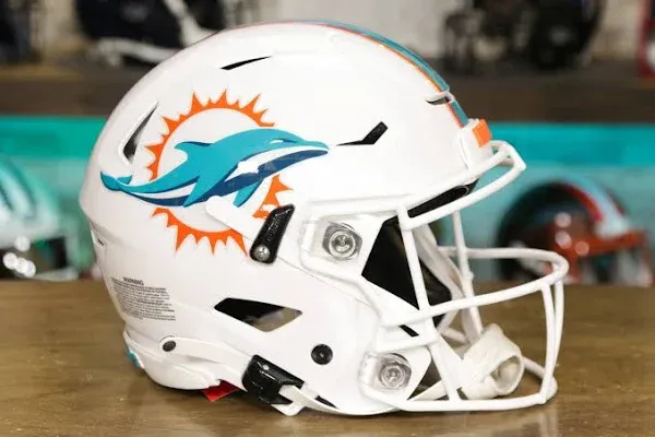 Riddell Miami Dolphins Authentic Full Size SpeedFlex Style Helmet