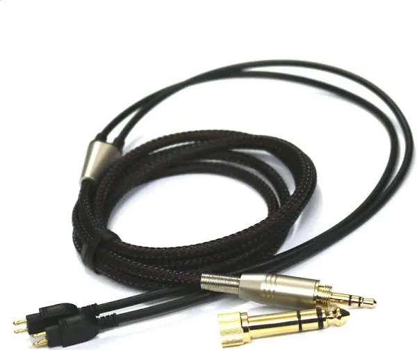 NewFantasia Replacement Audio Upgrade Cable for Sennheiser HD650, HD600, HD580,