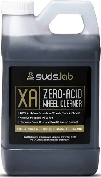 Suds Lab XA Zero-Acid Wheel Cleaner - Cleans Brake Dust and Grime for Car Rim...